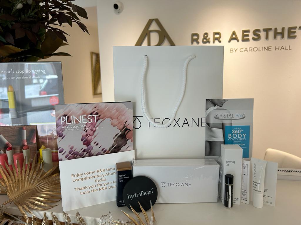 R&R aesthetics Christmas goody bag